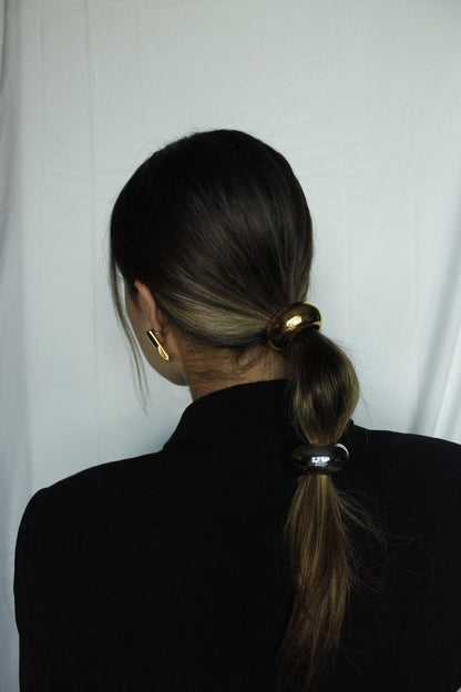 Dome Hair Cuffs - Silver